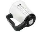 Pesadora electrónica de cocina lcd digital pesas de precisión 1kg/1g