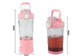 Portable USB wireless smoothie blender, ice crusher, rose