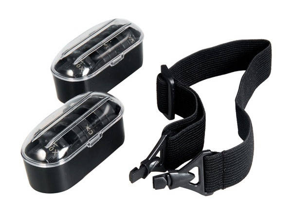 Часы очки лупа профи. 25x led band