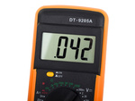 Digitales multimeter strommessgerät dt9205a lcd cyfra