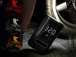 Electric bicycle pump for bicycles and cars compressor torch 10bar lcd