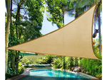 3x3x3m waterproof garden sunshade triangle