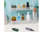 Étagère de cuisine loft organisateur de cuisine à deux étages avec panier