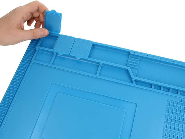 Silikonservicematte lötorganisator grosses pad 30x45 magnet