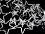 Star garland tuled valguse kardin 138 viinud väljas sooja värvi
