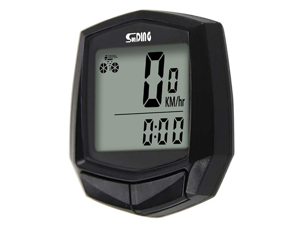 Vodoodporen kolesarski merilnik hitrosti z lcd zaslonom