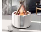 Humidificador de aire usb difusor led rgb chimenea aroma niebla fuego