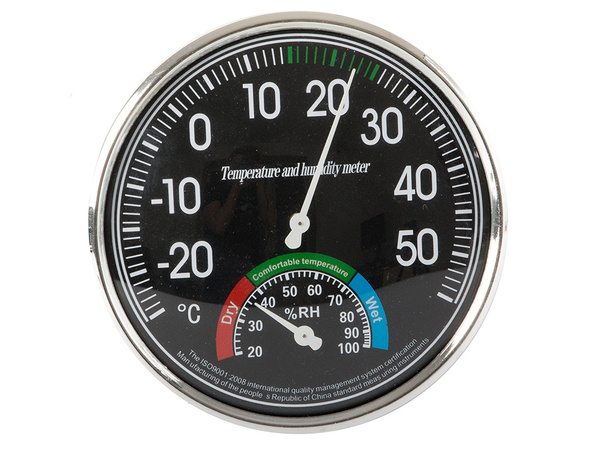 Raumluftfeuchtigkeitsthermometer analoges hygrometer