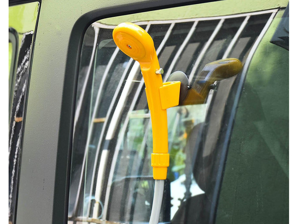 Turista zuhany 12v autó hordozható kemping szivattyú