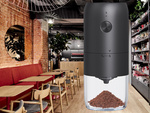 Kafijas pupiņu dzirnaviņas rieksti garšaugi spēcīga elektriskā usb espresso