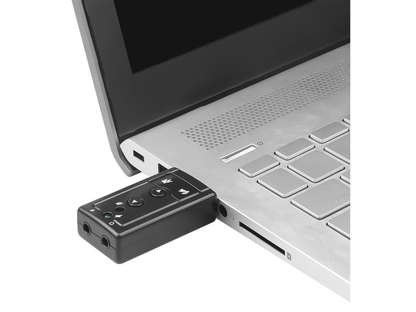 Zvočna kartica usb 7.1 mikrofon za slušalke