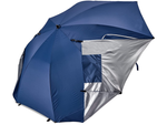 Parapluie de plage tente de jardin pliante 2in1 xxl large avec filtre uv