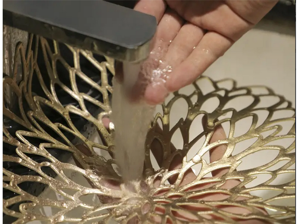 Okrogla kuhinjska namizna preproga ažura dekorativna namizna preproga