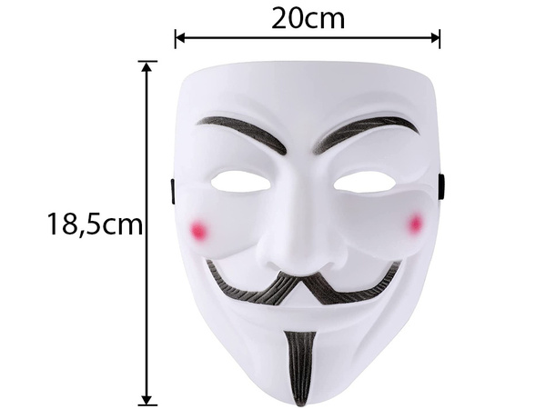 Mask anonüümne vendetta acta protest halloween v