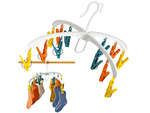Sock dryer ropa interior perchero 12x clips set