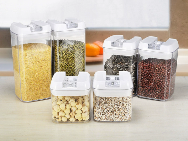 Kitchen containers for food for pasta container with seal set of 5 pcs