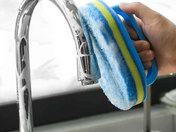 Schwammbürste mit griff zur reinigung badezimmer küche universal