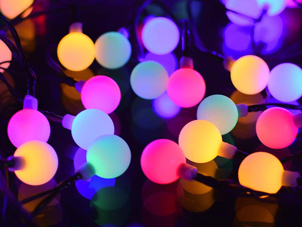 Garden garland solar lights 20 led multicolour