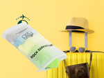 Reisesockentasche flugzeug organizer wasserdicht für reisen