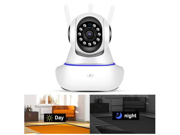 Ip camera wifi electronic nanny swivel audio indoor motion sensor