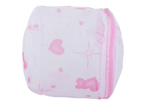 Basket mesh sack for washing underwear bras