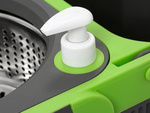 Mop rotativ 360 turbo set găleată 2x tampoane din microfibră