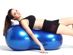 Minge de gimnastică fitness arahide fasole mare