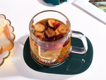 Chauffe-tasse électrique thé/café 16w led waterproof panel
