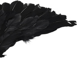 Pene aripi de înger negru basm costum cosplay halloween deghizare