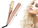 Hair straightener ceramic curling iron 2in1 twist