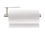 Kitchen paper towel holder adhesive metal silver loft
