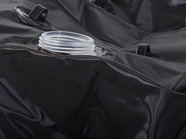 Solar camping shower 40l field tourist shower with hose set