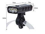 Elülső kerékpár lámpa led cree xm-l t6