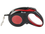 Lanyard automatinis su blokatoriumi šunims su ilga juosta 5 m 15 kg