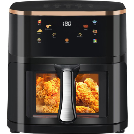 Frittiergerät ohne fett air fryer grosses frittiergerät 1400 w 10 l