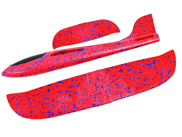 Styropian shield aircraft veľký od styropian 47cm červený