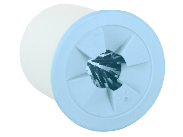 Čistič labiek pre psov mačky silikónový pohár silikónové vlasy s labkou