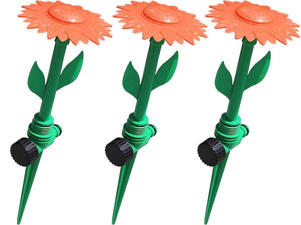 Garden sprinkler sunflower garden watering can