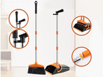 Lazy man's sweeping kit swifter brush mop cleaning wiper dustpan 2in1