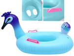Pequeña rueda de pavo real inflable para la natación del bebé en el agua de la piscina 60cm