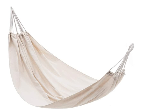 Vienkāršs materiāls hammak 200x80 cover boho soma ar virvi
