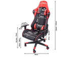 Gaming bucket office swivel chair