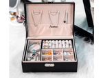 Coffret organisateur de bijoux boîte à clés élégante