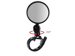 Handlebar mirror for bicycle handlebars convex retro 360