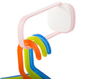 Soporte de pared organizador de pared doble