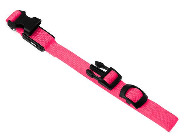 Led šviesos šviesos tamsos apylankas šuns ir katėms reguliuojamas 59cm