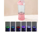 Blender do smoothie przenośny usb bezprzewodowy rozdrabniacz do lodu róż