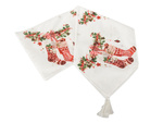 Christmas table runner for christmas eve 205x35cm
