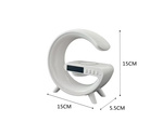 Led licht rgb gaming ladegerät induktion lautsprecher wecker radiowecker
