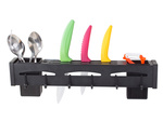 Kitchen wall-mounted shelf organiser hanger